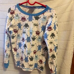 Monster Print Long Sleeve Shirt